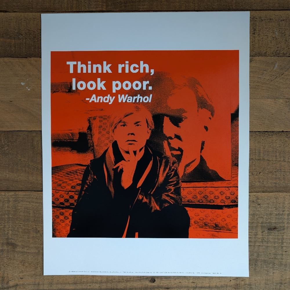 Andy Warhol Art Print 11x14